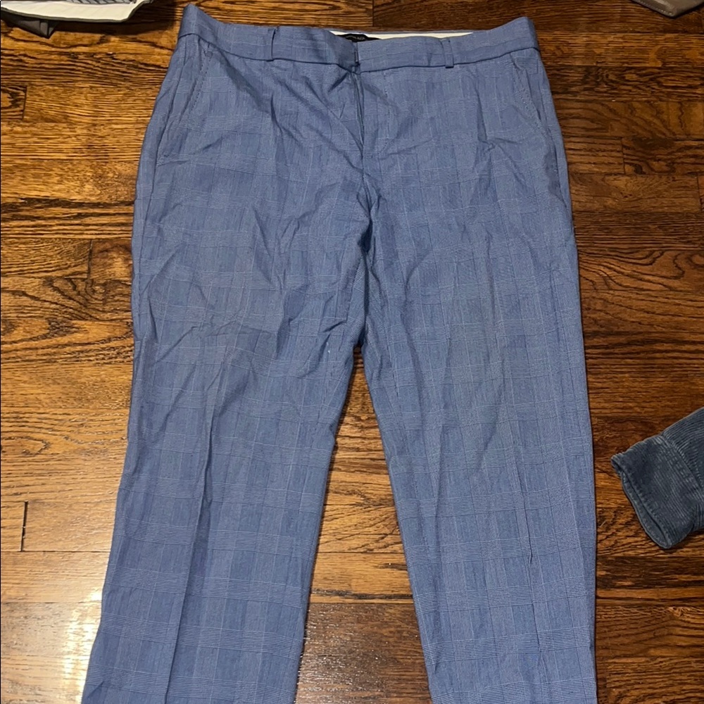 Banana Republic Men's Slate Blue Dress Pants